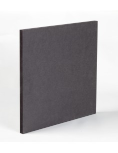 Panneau MDF teinté masse noir 2