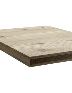 Panneau 3 plis mélèze B/C+