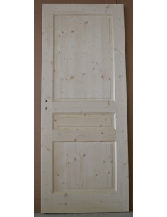 Porte sapin du nord 3 pnx TD modèle S2 non ferrée-rive...