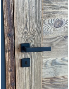 Porte vieux bois alpage brulé soleil 2