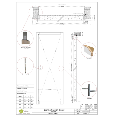 Bloc porte âme pleine