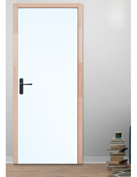 Bloc porte coupe feu EI 30 huisserie bois dur 68/57