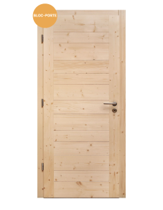Bloc porte sapin du nord S1 alpage brossé