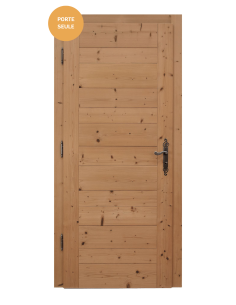 Porte sapin S1 alpage chauffé brossé