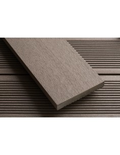 Lame composite lisse/rainé coloris chocolat 2