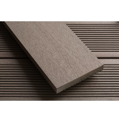 Lame composite lisse/rainé coloris chocolat