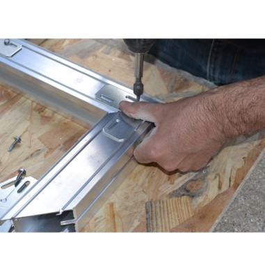 Equerre assemblage vertical Profildeck JOUPLAST®