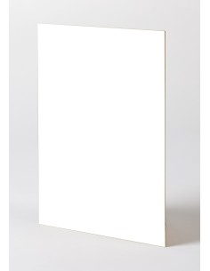 Panneau MDF prépeint blanc 1 face