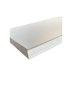 Panneau contreplaqué HPL blanc mat 2