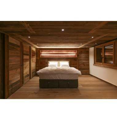 Profilé vieux bois brulé soleil miel