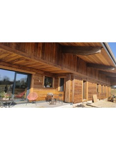 Profilé VINTAGE mélèze alpin étuvé vieilli brut brossé 2