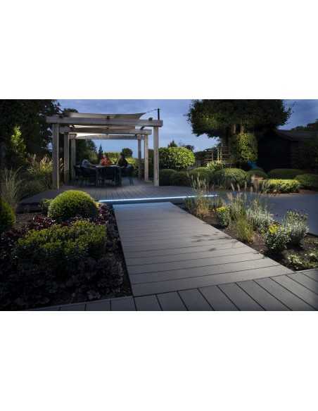 Lame composite lisse/rainé coloris Basalte