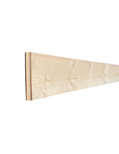Plinthe sapin bord droit