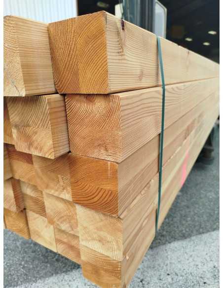 Contrecollé Mélèze des Alpes raboté