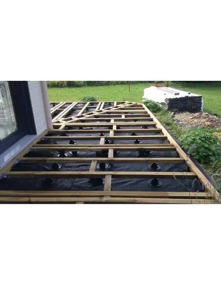 Feutre géotextile noir 100gr/m2